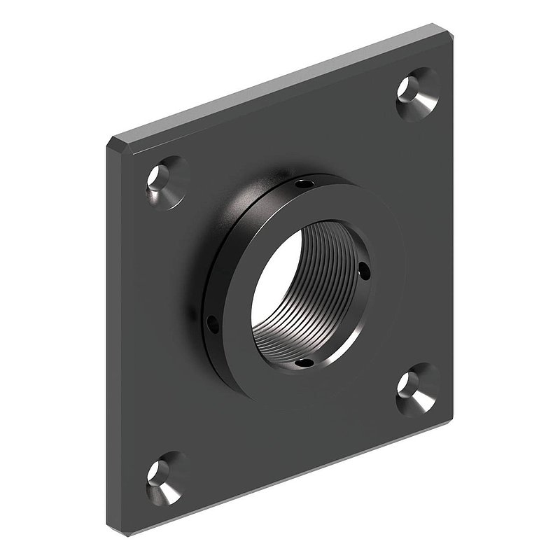 Montageplatte quadratisch 100x100mm