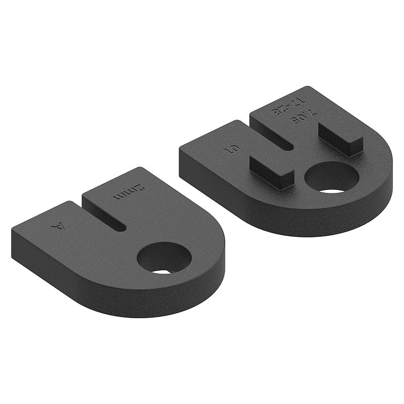 Gummi für Mod. 12, Blech 2 mm