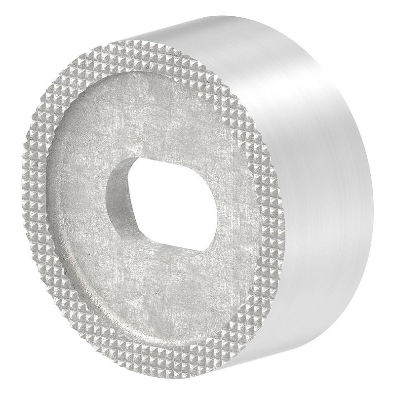 Adapter piece for straight connection, AISI316
