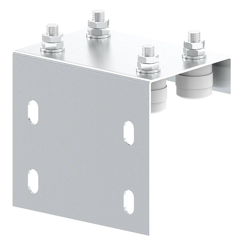 Adjustable guide bracket, for screwing on