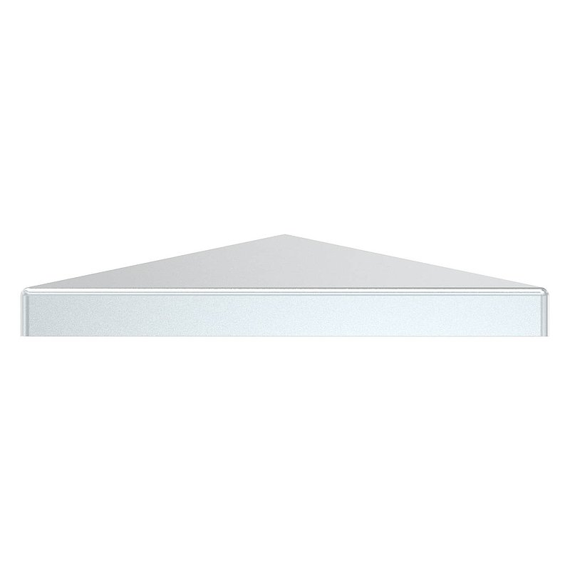 Capuchon pour tube 80x80mm, acier zingué