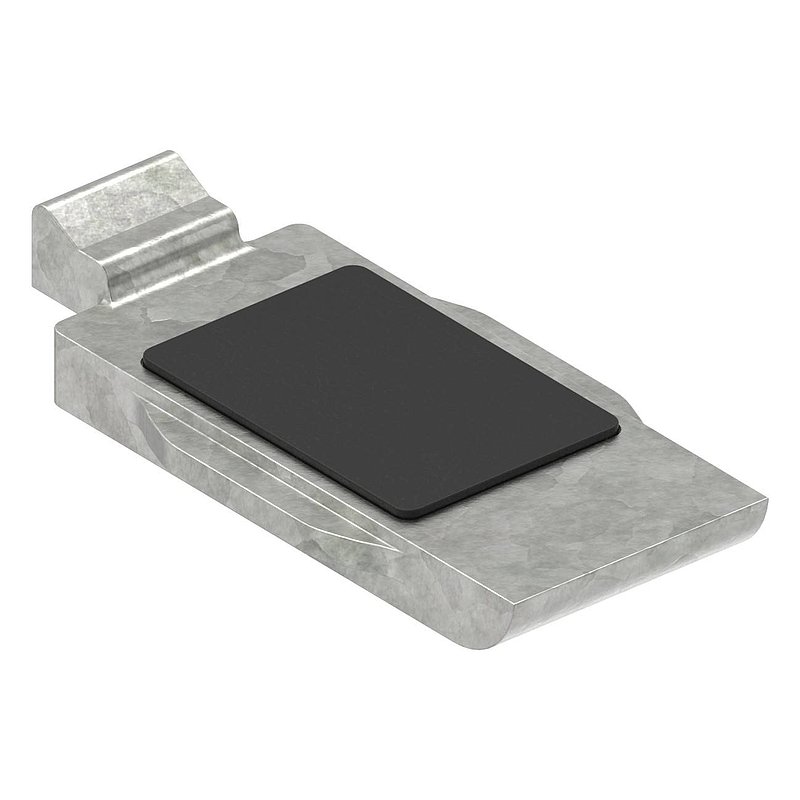 Sicherungsplatte für Mod. 35 , Zink roh