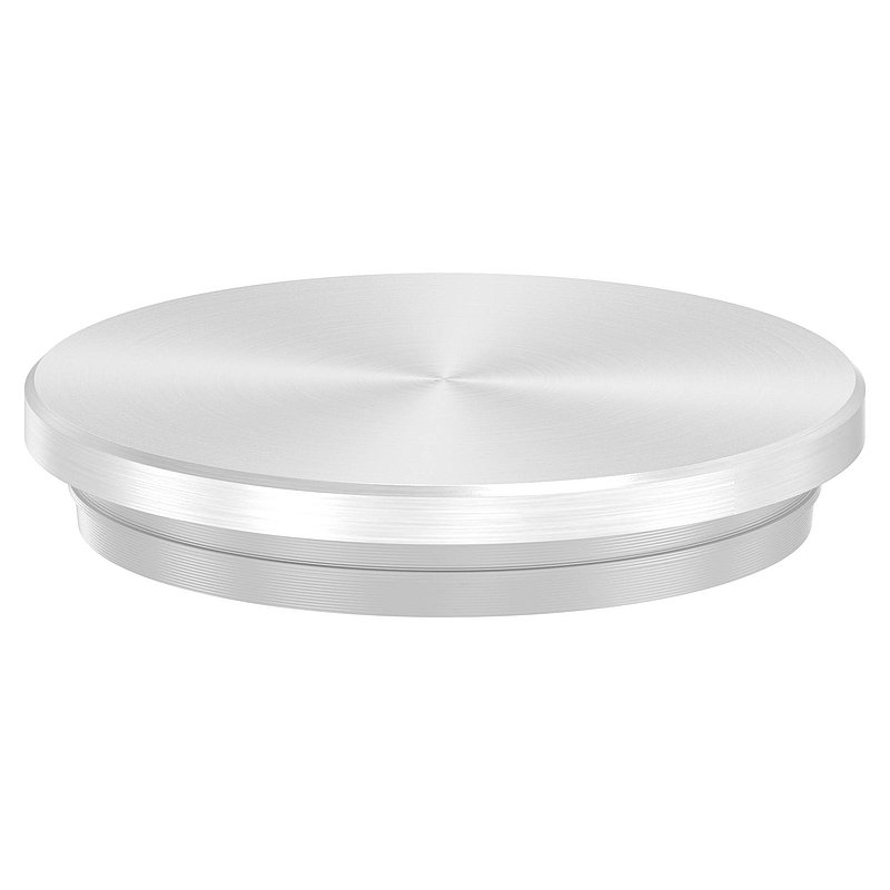 Rohrabschlussstopfen, für Rohr 42,4x2,5mm, V2A
