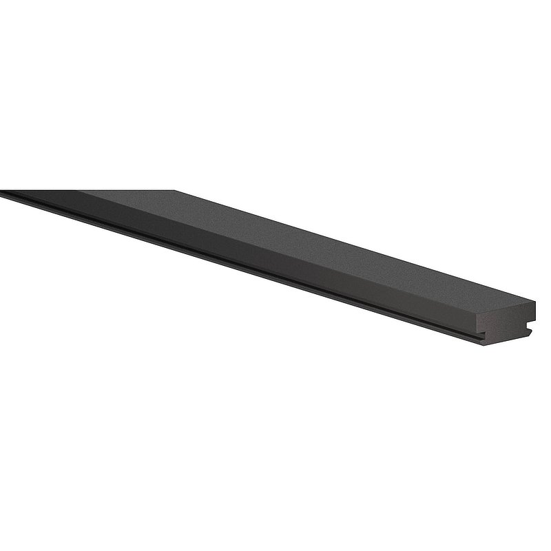 Mounting set glass 21.52mm eleganza canopy, for L: 3000mm