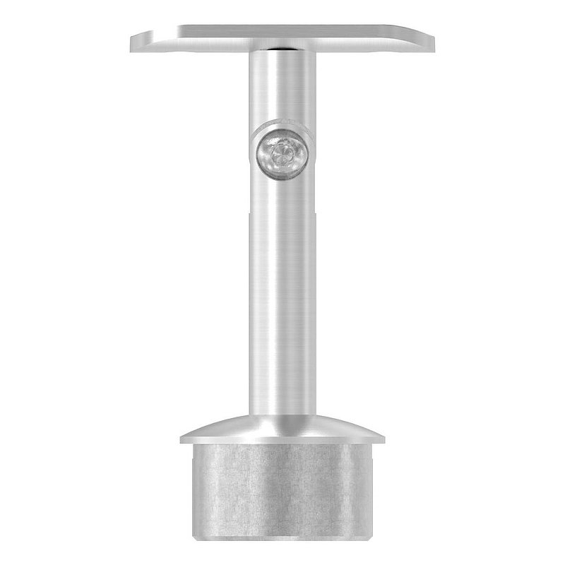 Rohrabschlussstopfen für Rohr 42,4x2,5mm, Handlaufanschlussplatte: 42,4mm, V2A