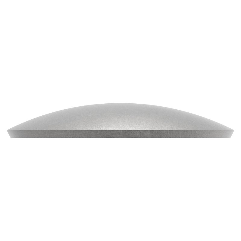 Domed bowl 52x2.0mm, H: 8mm