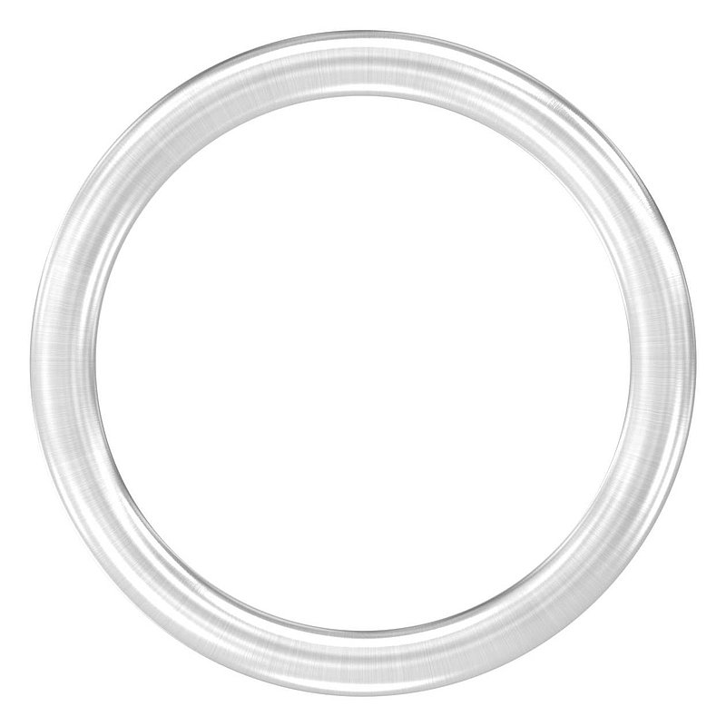 Anneau de Ø 12mm, Ø extérieur 120mm, V2A