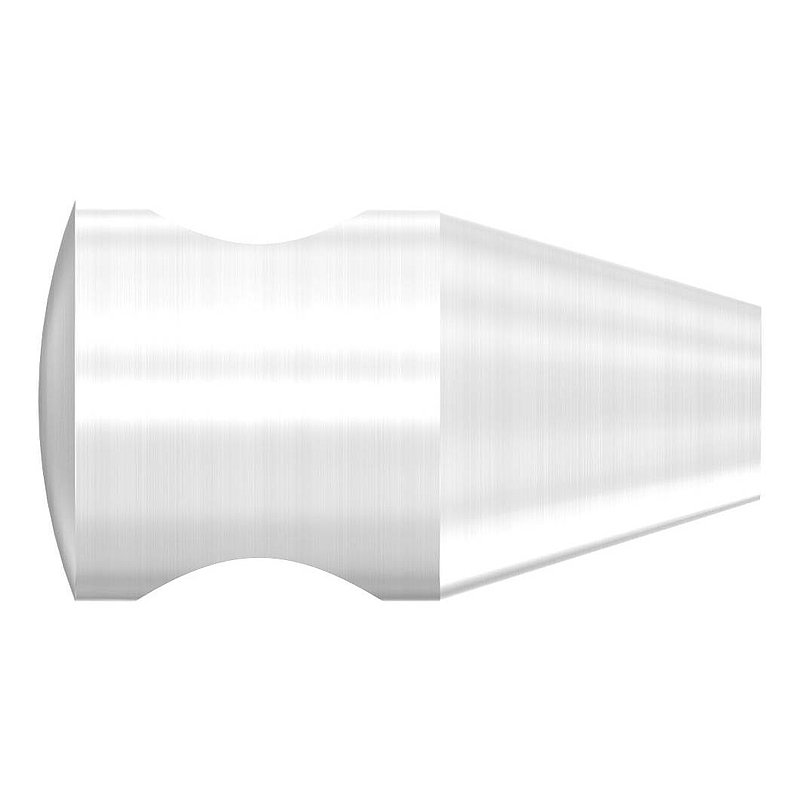 Querstabhalter mit Gewinde M6, Bohrung 12,2mm Bohrung, V2A