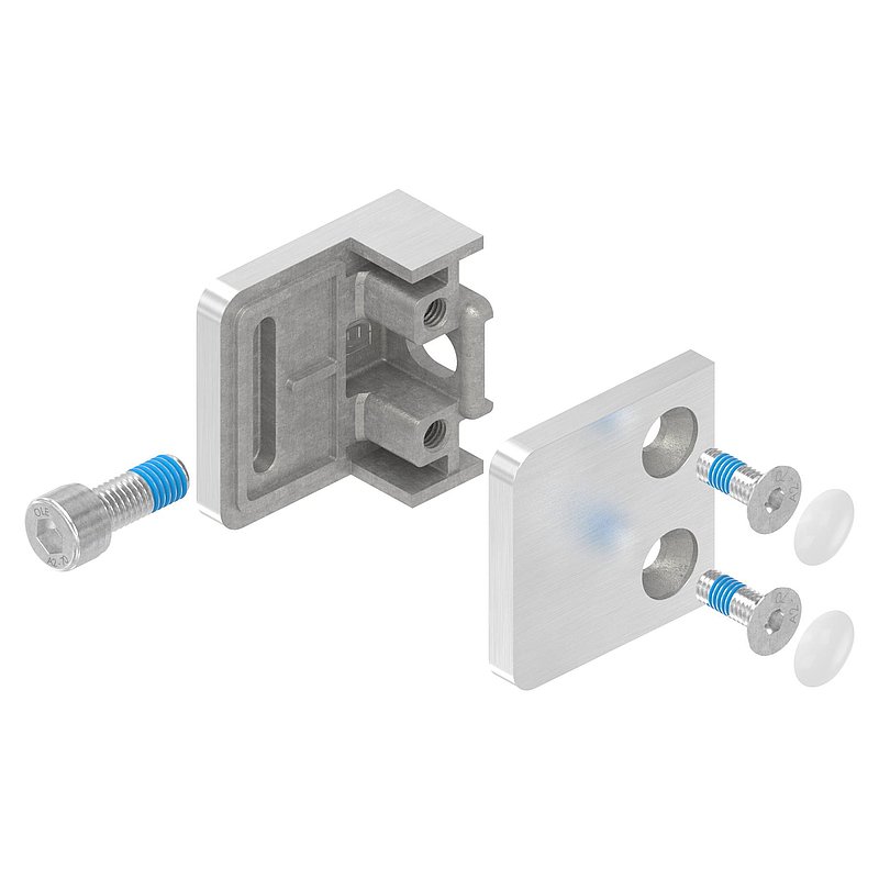 Pince à verre modèle 11, jonction: droite, V4A