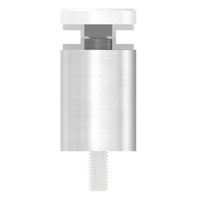 Lower part Ø 30mm, with through-hole, D:40mm, AISI304