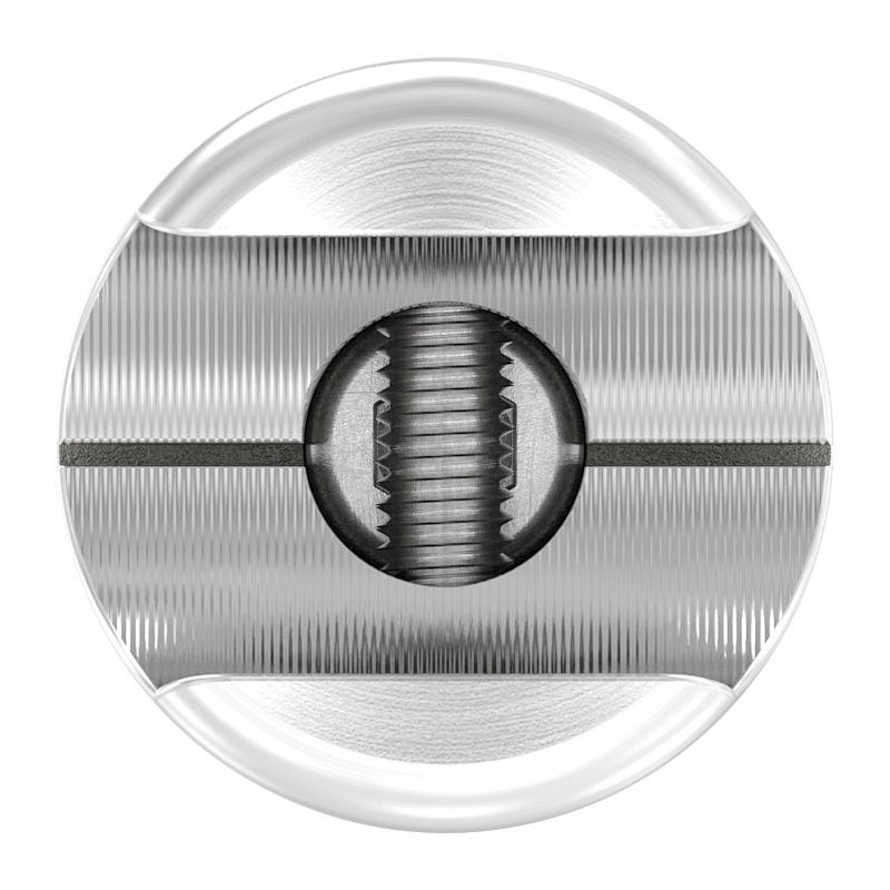 Support pour profilé de serrage rond Ø 18mm jonction: Ø 42,4mm, V2A