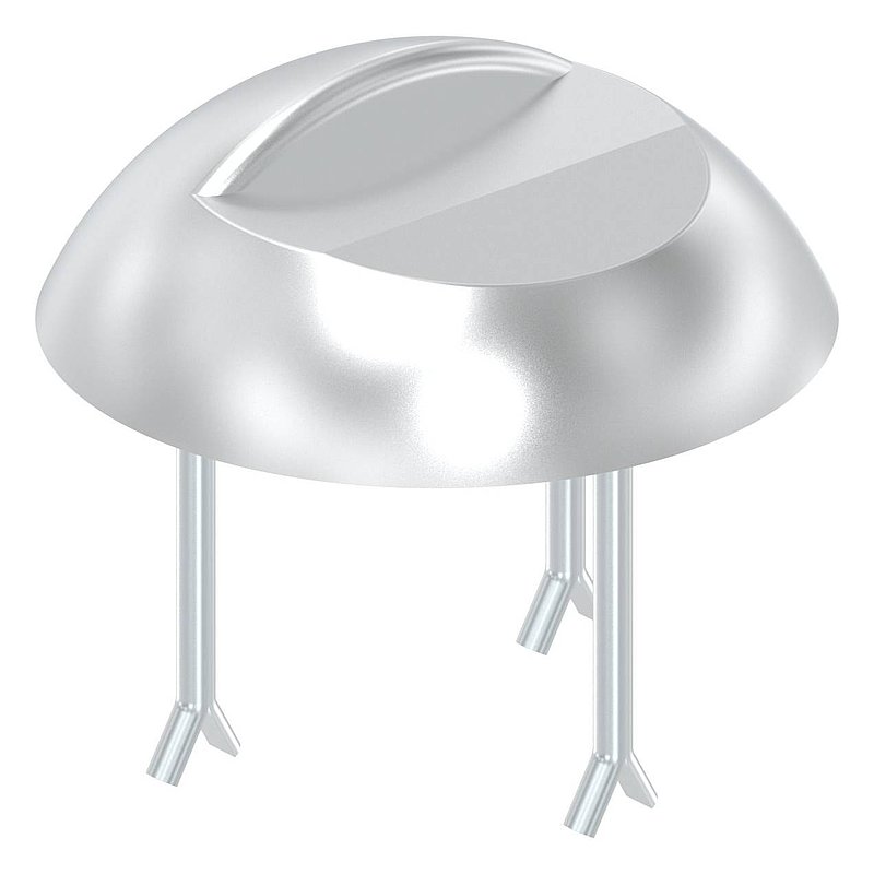 sabot d'inertie en aluminium à bétonner
