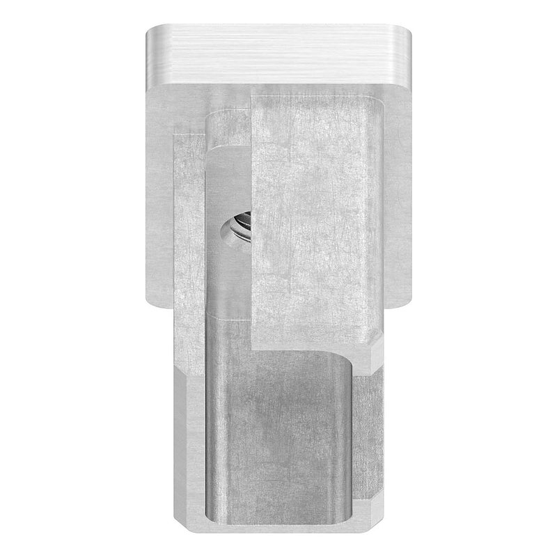 Capuchon à enfoncer, pour tube 40x20x2,0mm, V4A