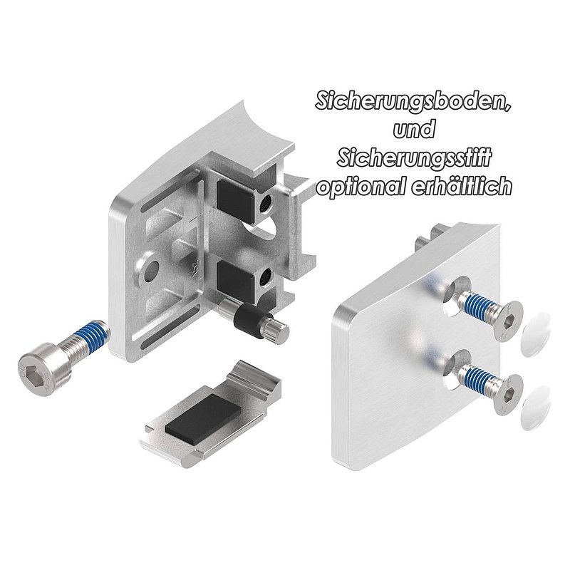 Pince à verre modèle 34, jonction: 42,4mm, V2A