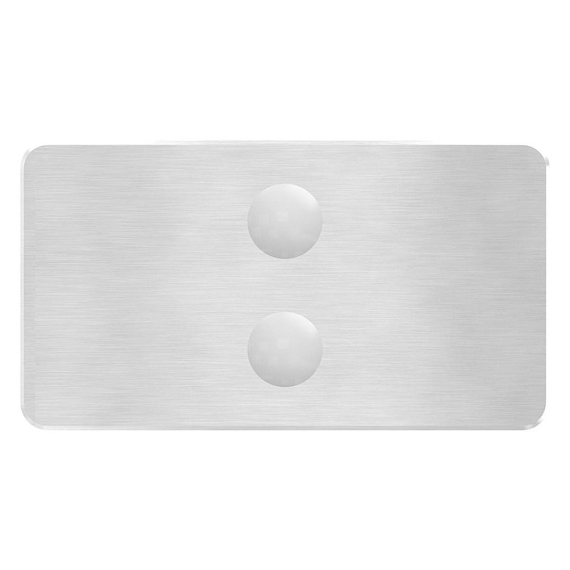 Privacy screen centre glass clamp mod. 26, AISI304