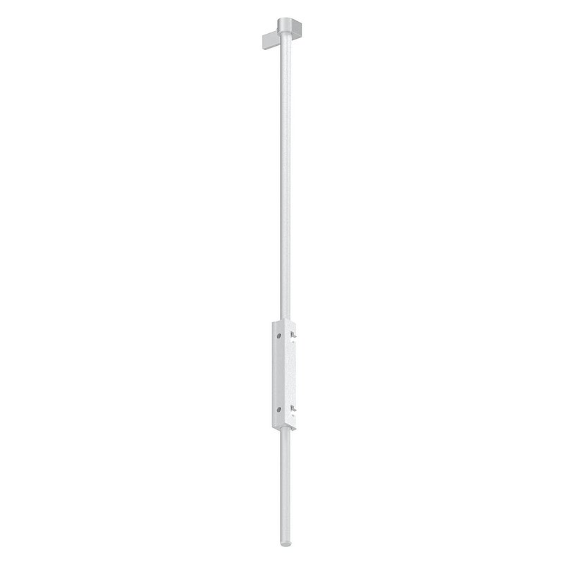 Bodenriegel XL mit Länge 1000mm, zum Anschrauben, blank