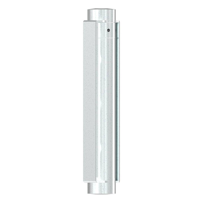 Swing door hinge for screwing on, one pair, galvanised