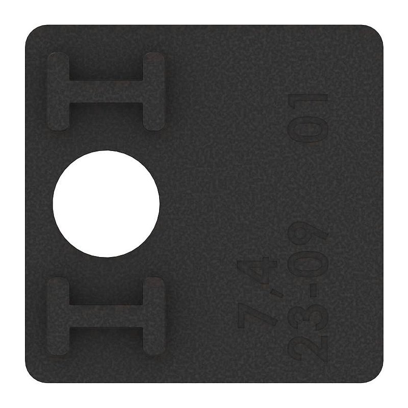 1 Paar Gummi für Mod. 36, für Blech 3,0mm