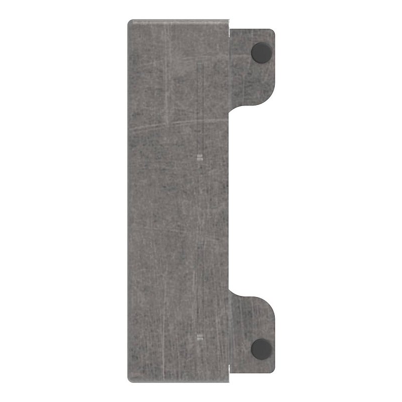 Gâche de serrure rectangulaire, avec entraxe 72mm, à souder, 50mm, acier