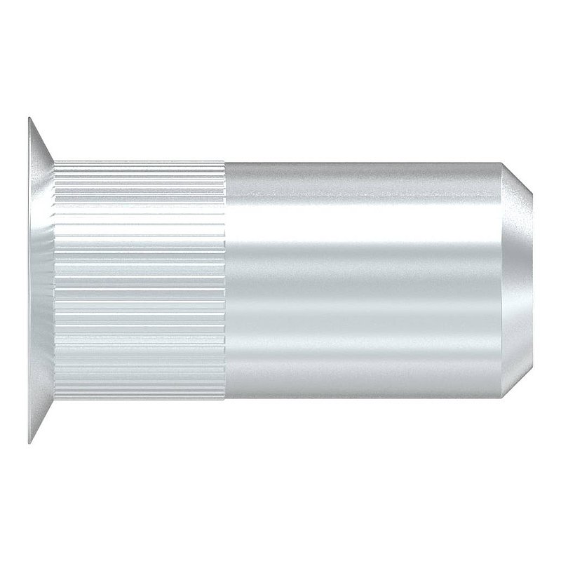 Blind rivet nut, steel, M5/hole 7mm, galvanised