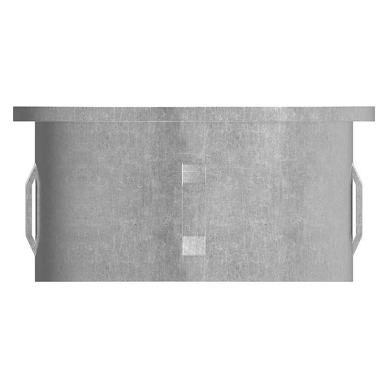Bouchon en acier, pour tube 60,3mm