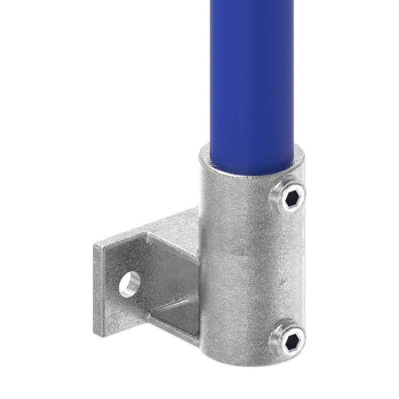 Wandhalter mit 2 Bohrungen, für Rohr Ø 42,4mm