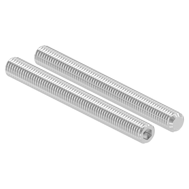 Gewindestift M8x80, V2A, DIN 913 / ISO 4026