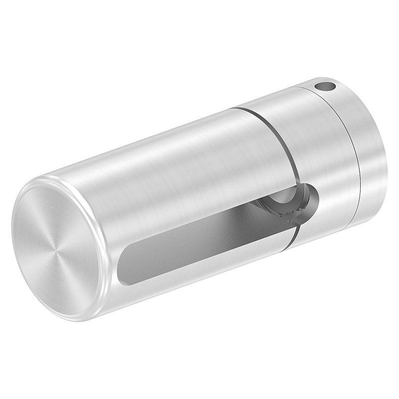 Brenk, support de base pour barreaux plats 50x8mm, ALU