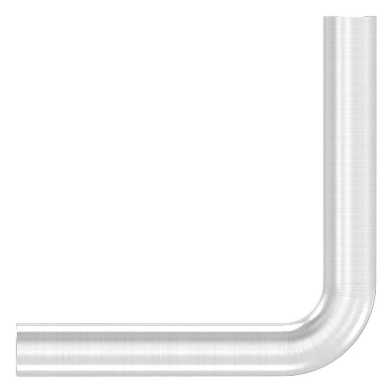 Bracket Ø 12mm, 90° bent, without thread, AISI304