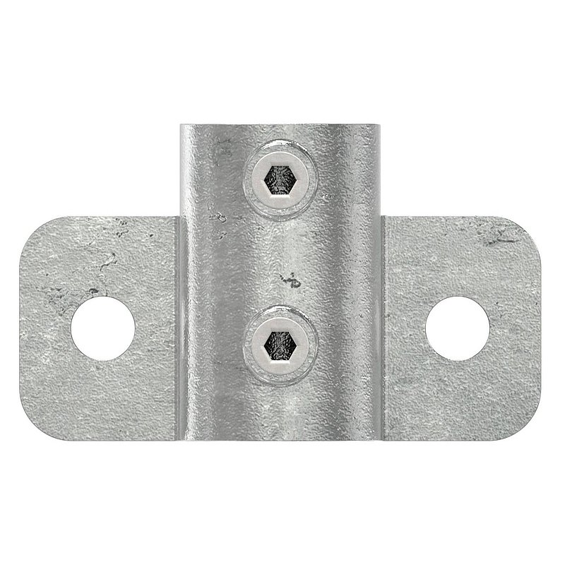 Support mural avec 2 trous de fixation, pour tube Ø 42,4mm