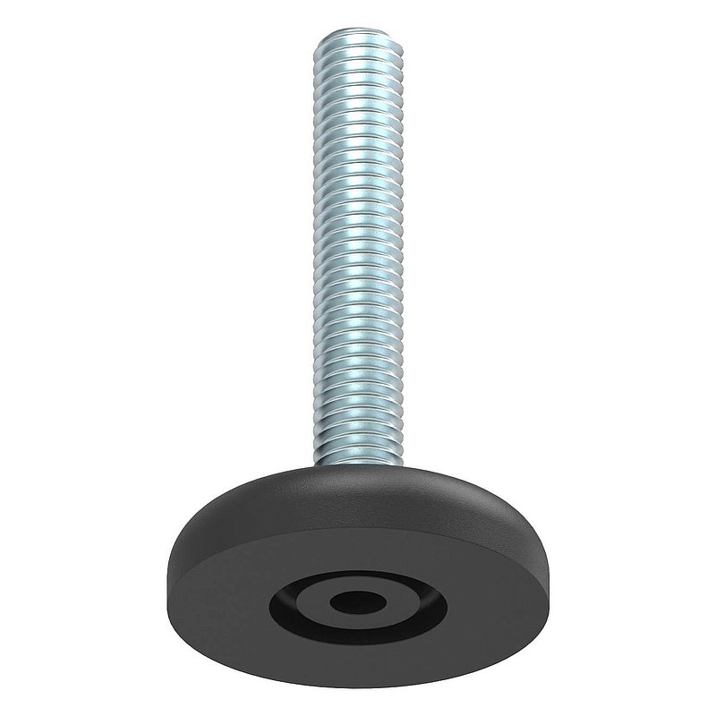 Pied réglable avec vis de compensation M8x50