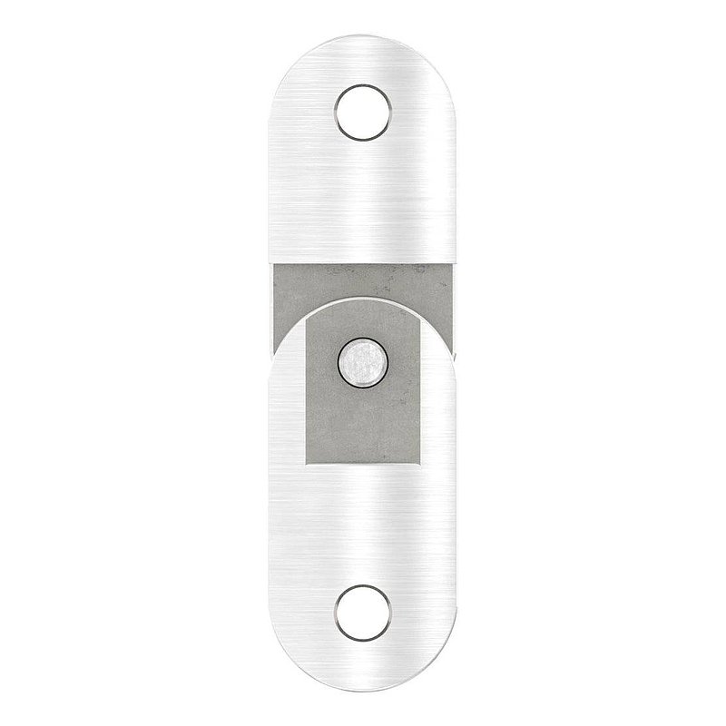 Handlaufanschlussplatte verstellbar, 42,4mm, V2A