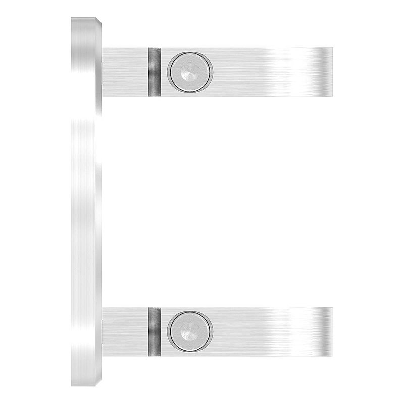 Wall mounting for railing post 33.7 mm, AISI304