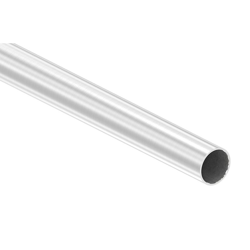 tube 42,4 x 2,5mm, L=6m, satin K240, AISI304