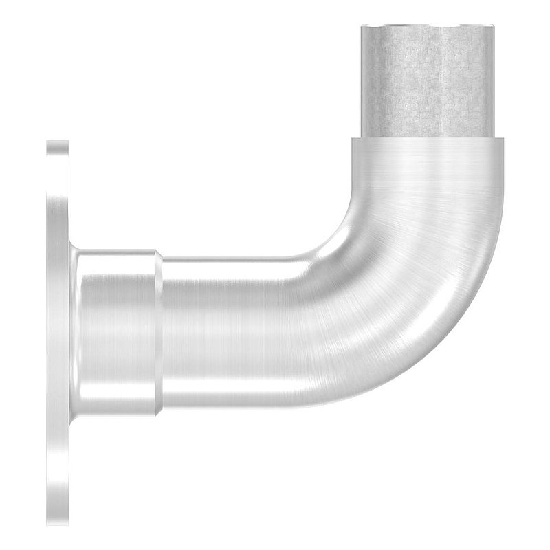 Wandhalter 90° für Rohr 33,7x2,0mm, V2A