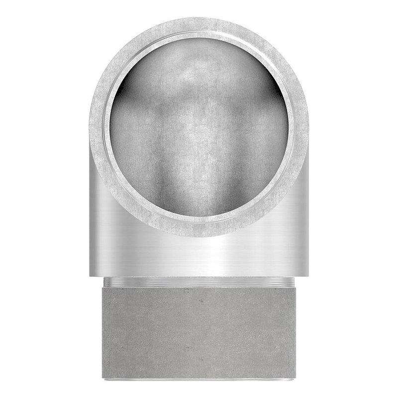 Tube coudé à 90° étroit, pour tube Ø 42,4x2,5mm, V2A