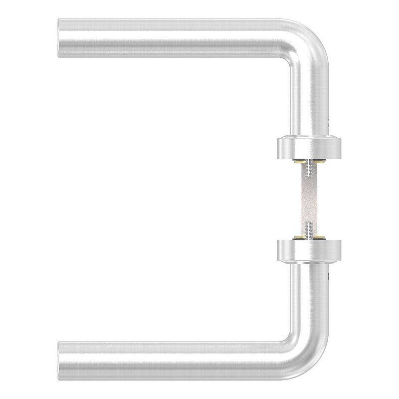 Pair of door handles, AISI304