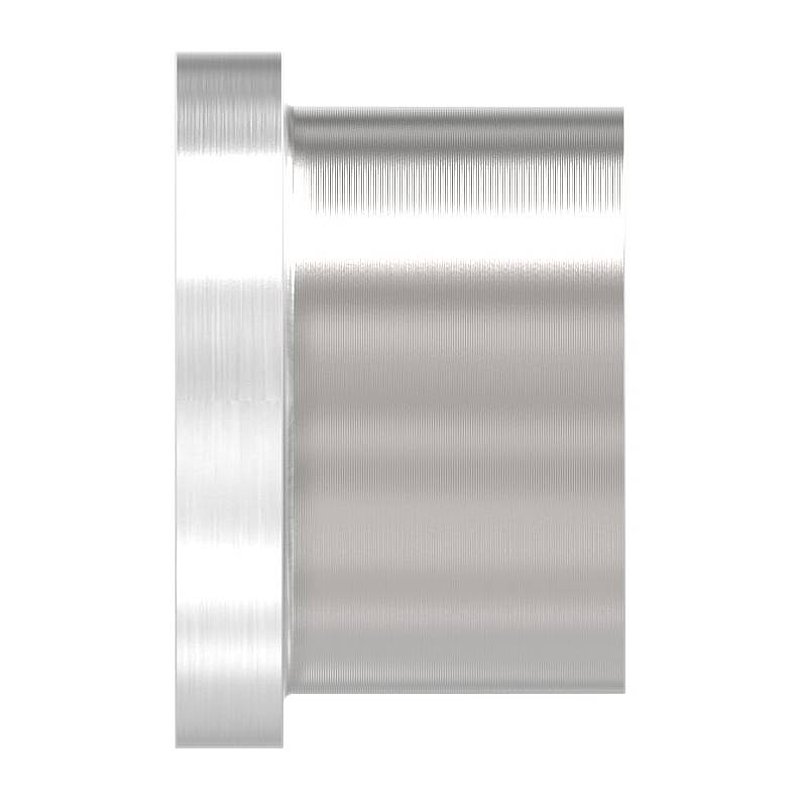 Douille taraudée, adapté au gond 120-M24-VA, pour tube plat, V2A