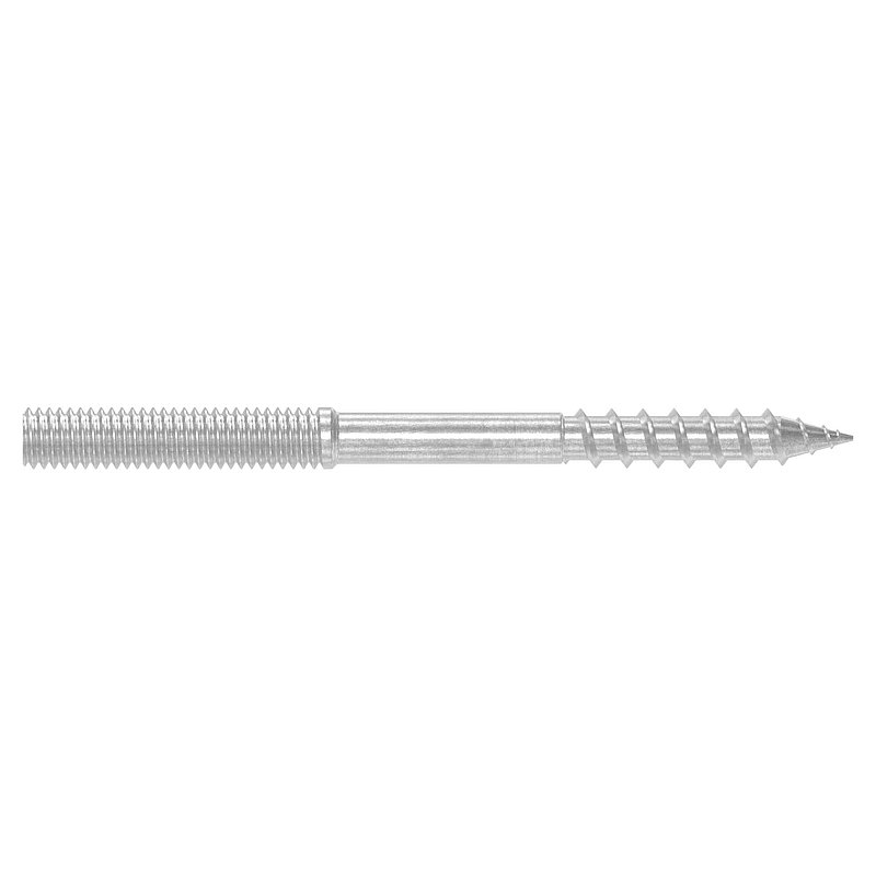Hanger bolt M6x80mm, AISI304