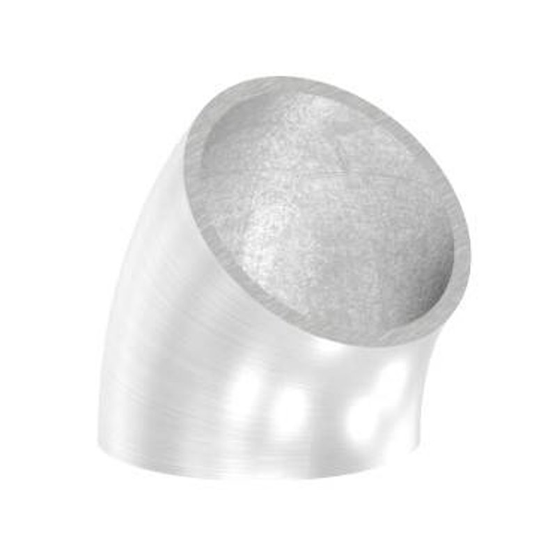 Schweißbogen 45°, 33,7x2,0mm, V2A