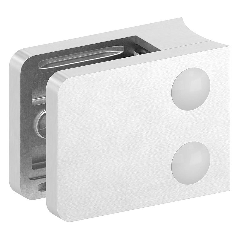 Glasklemme Mod. 36, Anschluss: 60,3mm, in V4A