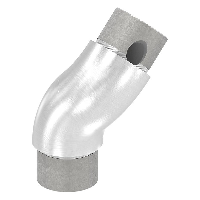 Rohrbogen 90°, verstellbar, für Rohr 42,4x3,0mm, V2A