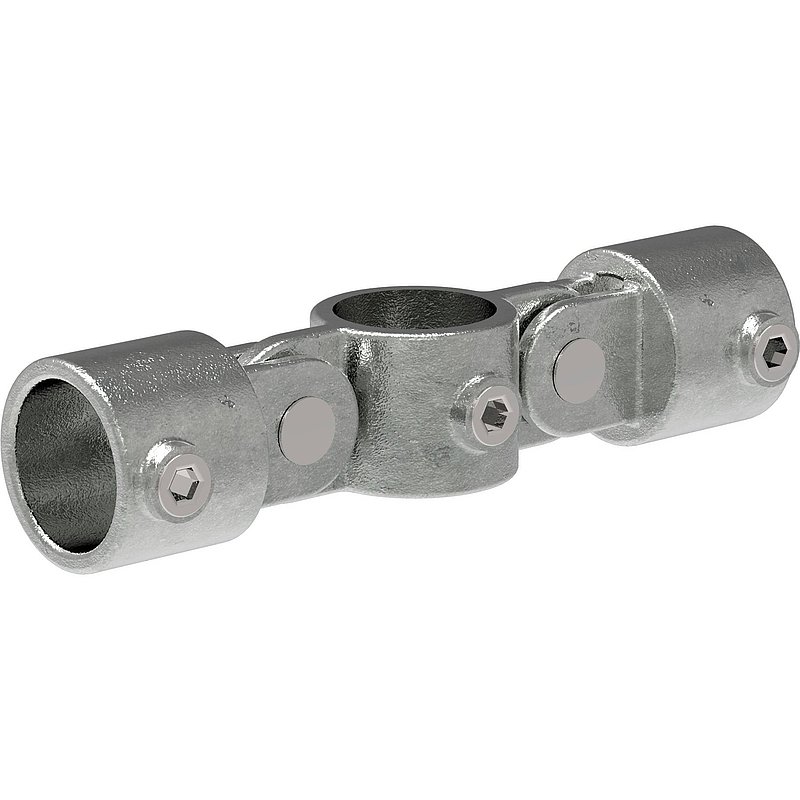 Joint piece 180°, for pipe Ø 48.3mm