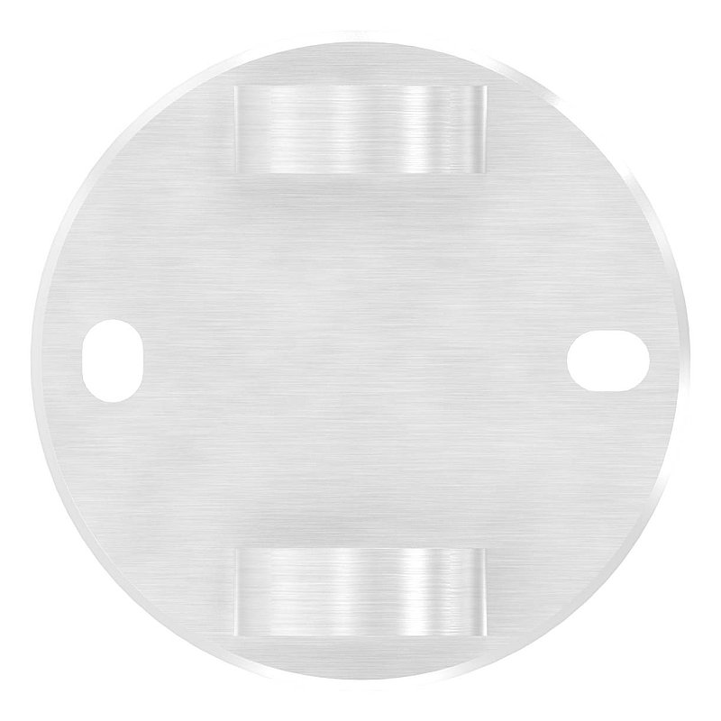 Wall mounting for railing post 33.7 mm, AISI304