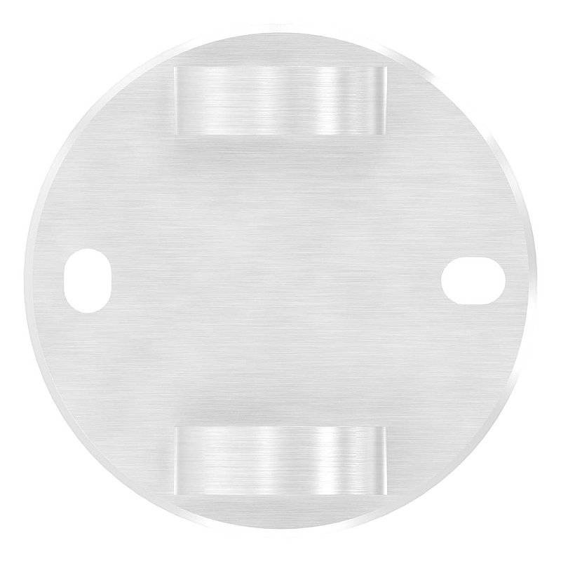 Wall mounting for railing posts 42.4 mm, AISI316