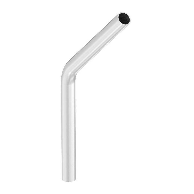 Tube bend 45°, made of 26.9x2.0 mm tube, AISI304
