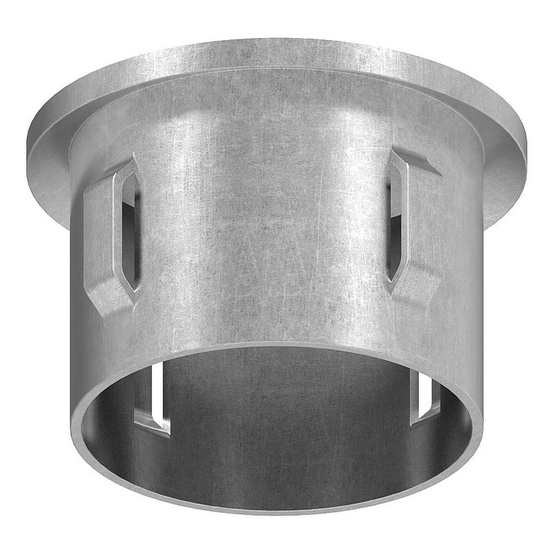 Steel end cap, for tube 42.4mm