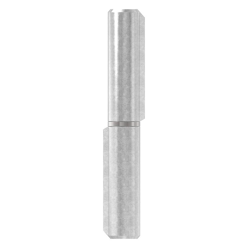 Anschweißband, L: 100mm, mit festem Stift, V2A