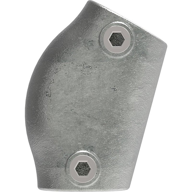 Bogen, variabel 15 - 60°, für Rohr Ø 42,4mm
