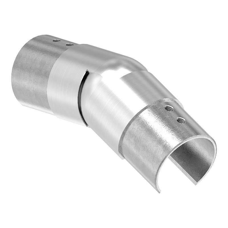 Flexible connector for 48.3 mm grooved tube, AISI304
